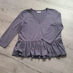Madewell gray top